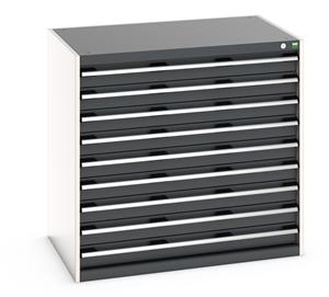 40029027.** Bott Cubio Drawer Cabinet comprising of: Drawers: 9 x 100mm...